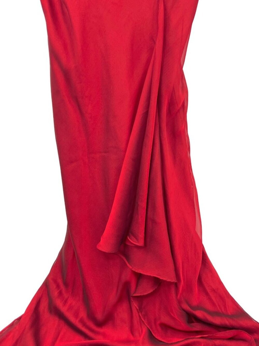 Chelsea Nites Ruffle Front Maxi Dress - Picture 4 of 6